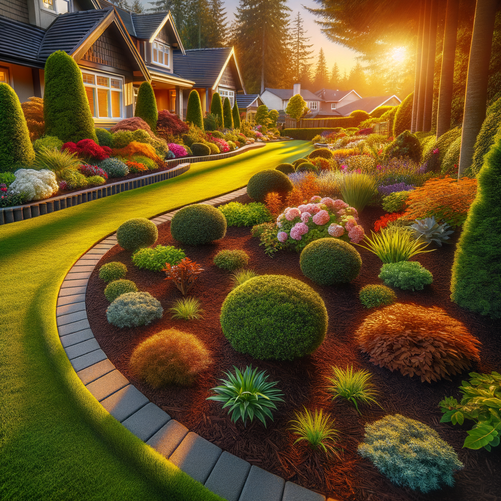 Landscaping and mulching